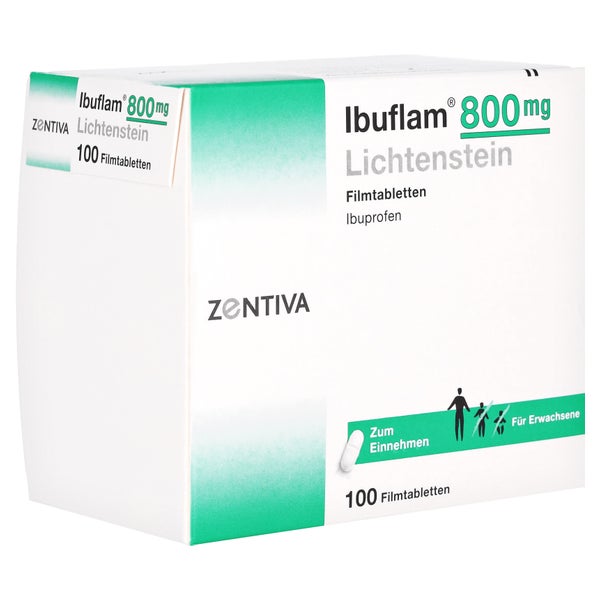 IBUFLAM 800 mg Lichtenstein Filmtabletten 100 St