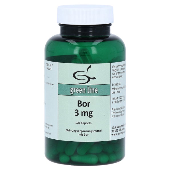 BOR 3 mg Kapseln 120 St