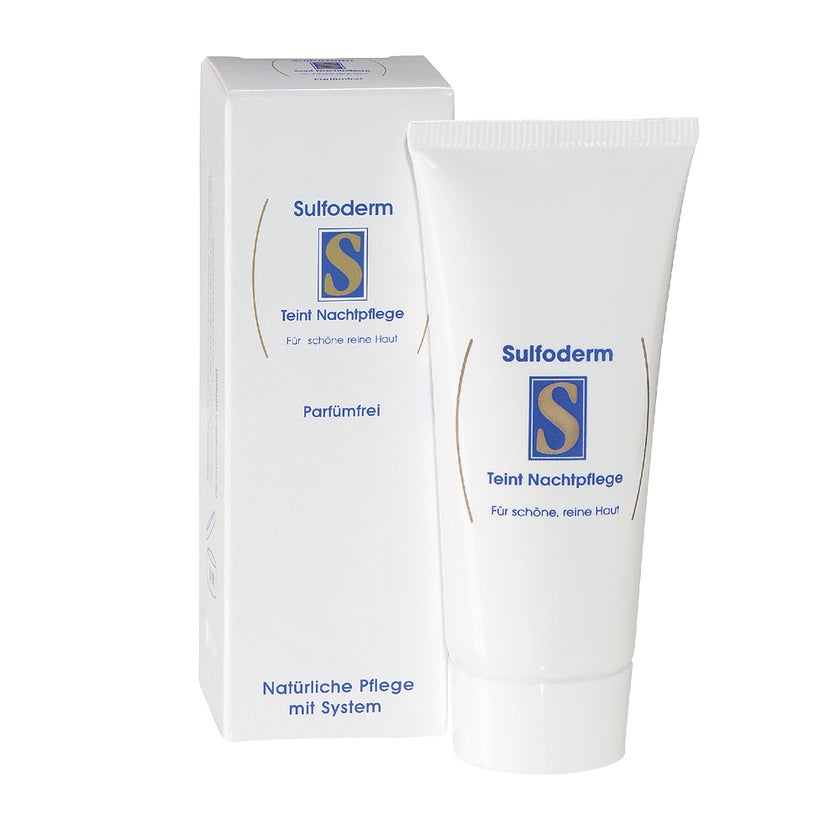 Sulfoderm S Teint Nachtpflege parfümfrei 40 ml