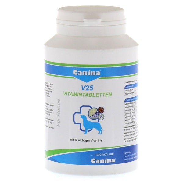 Canina V25 Vitamintabletten 100 g