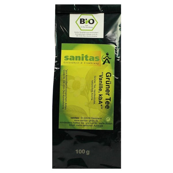 Grüner TEE Vanille kbA 100 g