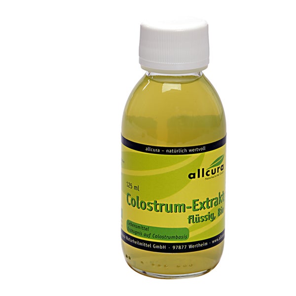 Colostrum Extrakt Flüssig Bio 125 ml