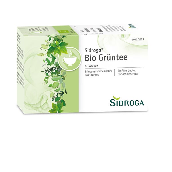 Sidroga Wellness Grüntee Filterbeutel 20X1,7 g