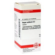 Hepar Sulfuris D 2 Tabletten 80 St