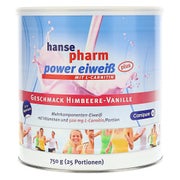 Produktabbildung: Hansepharm Power Eiweiß plus Himbeere-Va 750 g