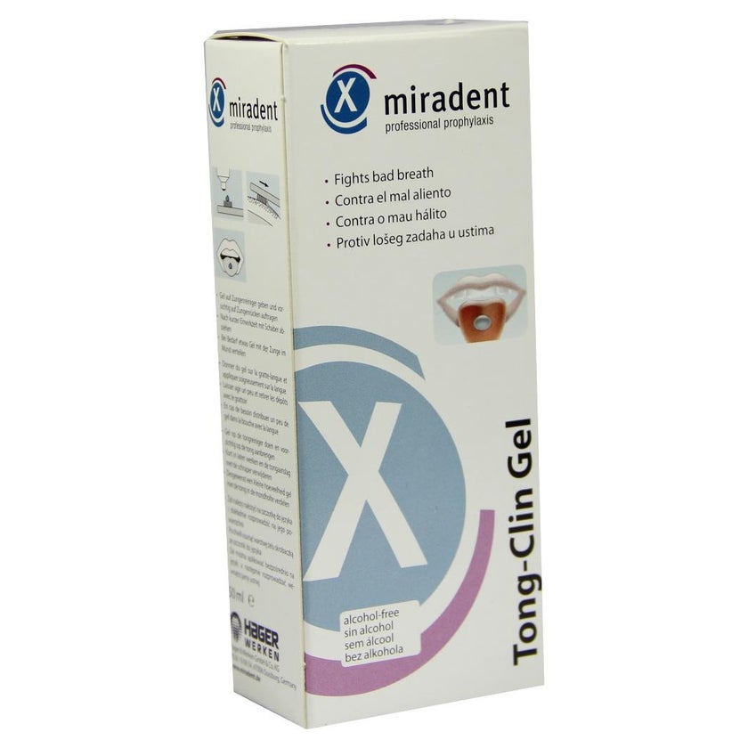 Miradent Zungenreinigungsgel Tong-Clin Gel 50 ml