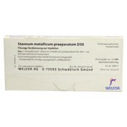 Stannum Metallicum Praeparatum D 30 Ampu 8X1 ml