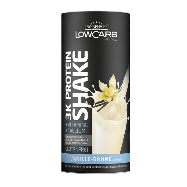 Layenberger Lowcarb 3K Protein Shake Vanille-Sahne 360 g
