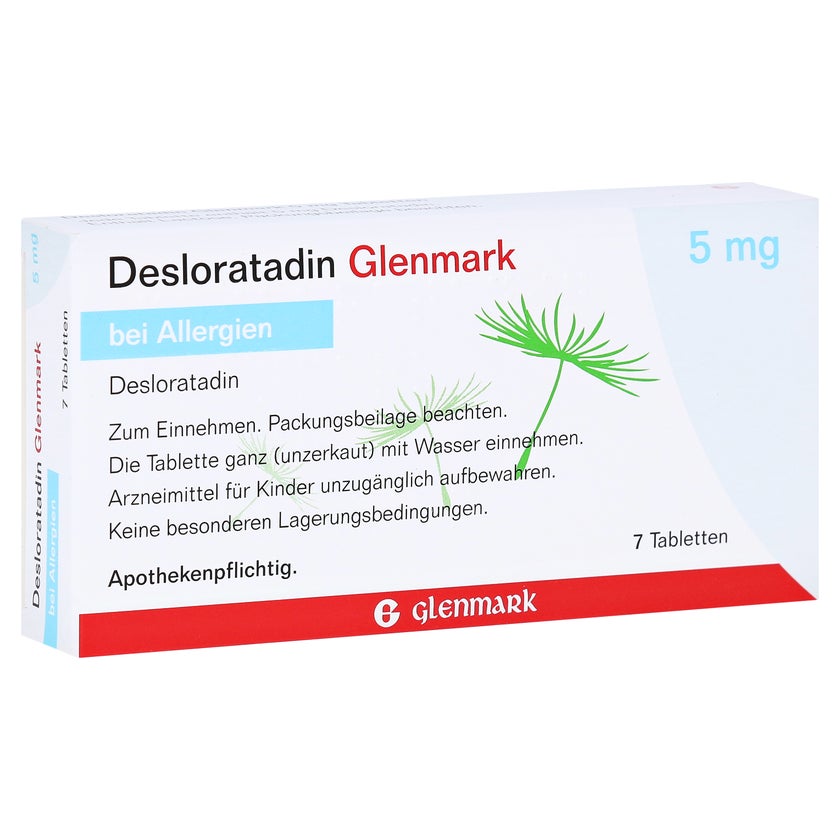 Desloratadin Glenmark 5 mg Tabletten 7 St