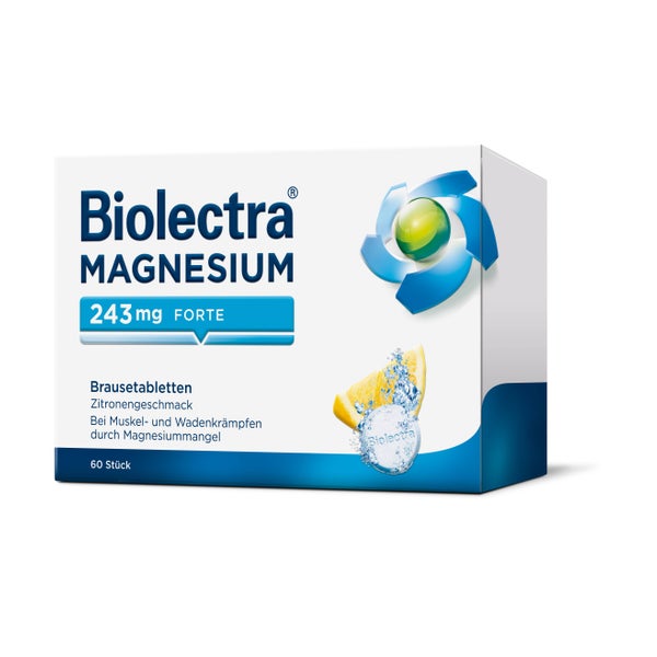Biolectra Magnesium 243 mg forte Zitrone 60 St