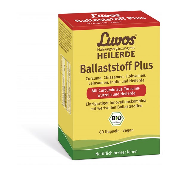 Luvos Ballaststoff Plus 60 St