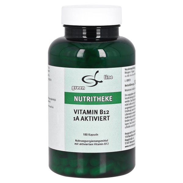 Vitamin B12 1A aktiviert Kapseln 180 St