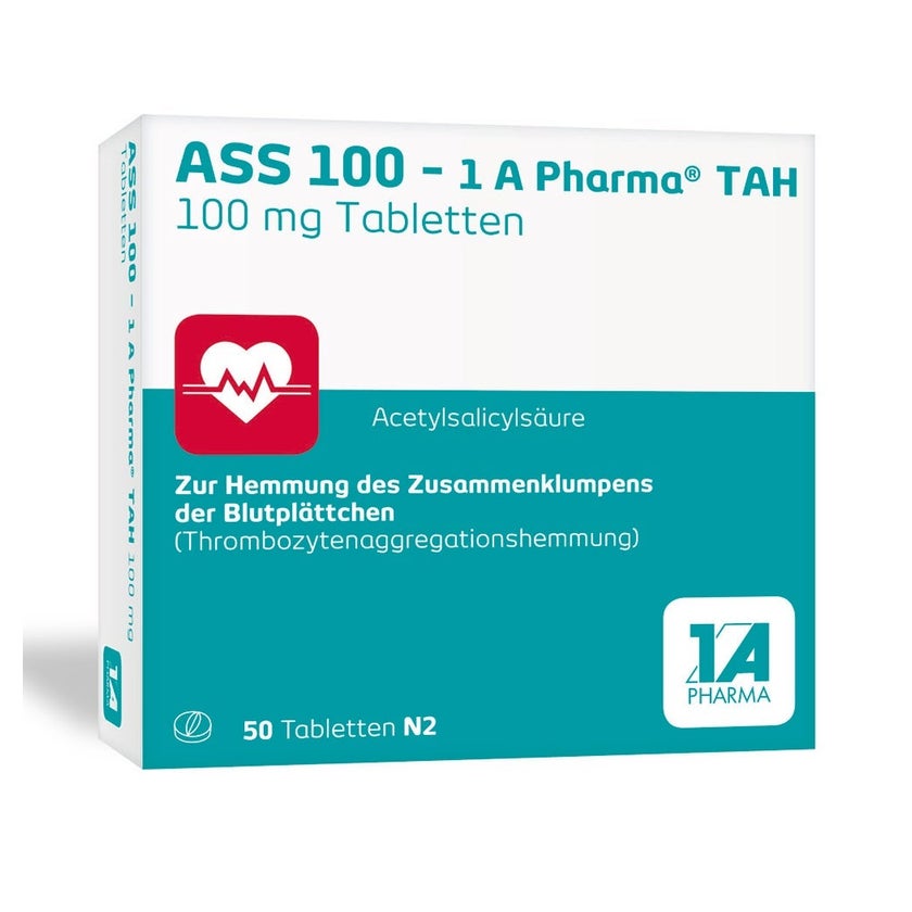 ASS 100 - 1A Pharma® TAH 50 St