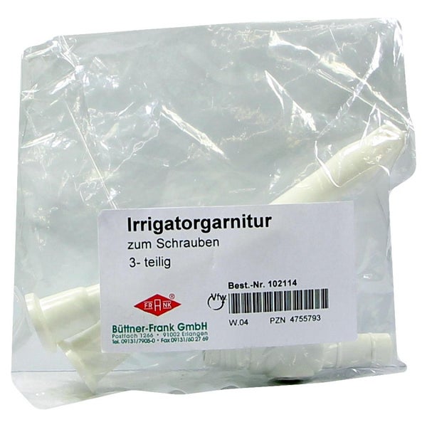 Irrigator Garnitur 3teilig zum Schrauben 1 St