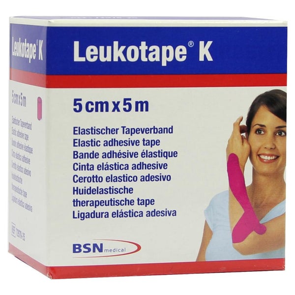 Leukotape K 5 cm pink 1 St
