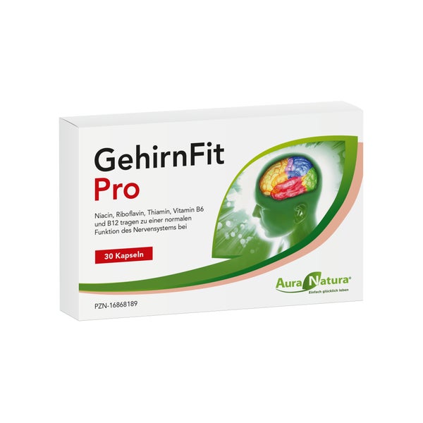 Auranatura Gehirnfit Pro Kapseln 30 St
