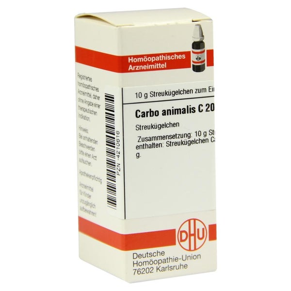 Carbo Animalis C 200 Globuli 10 g