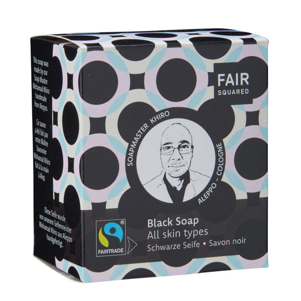 FAIR SQUARED Black Soap 2X80 g