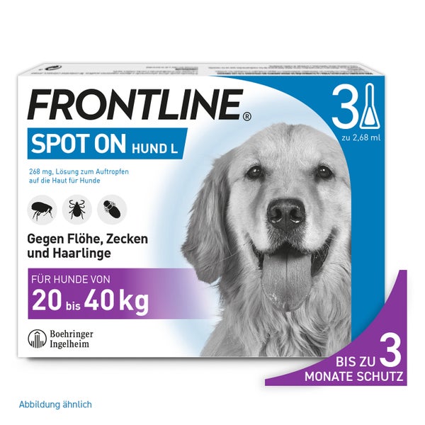 FRONTLINE SPOT-ON - Hund L 20-40 kg 3 St