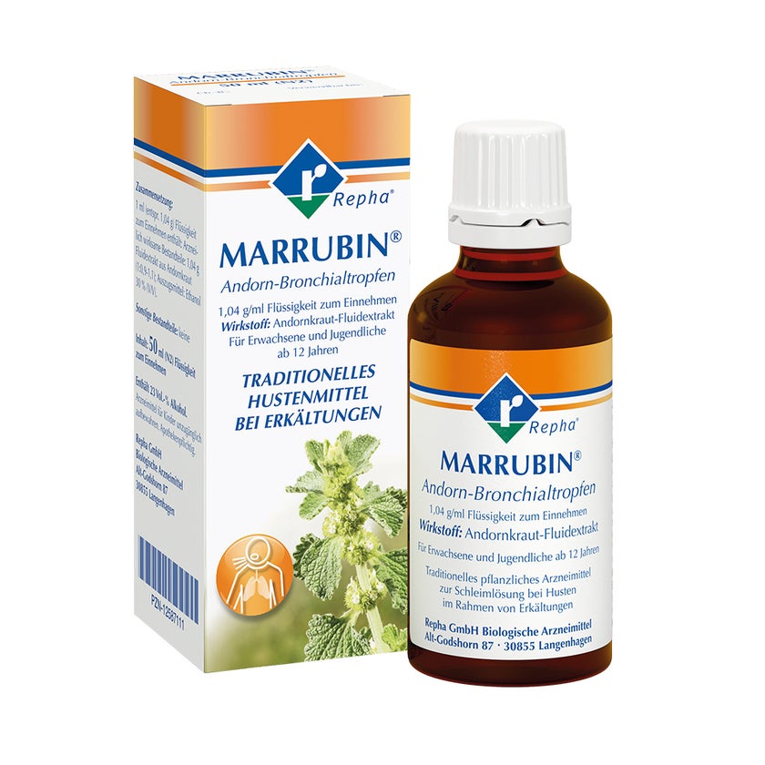 MARRUBIN Andorn-Bronchialtropfen 50 ml