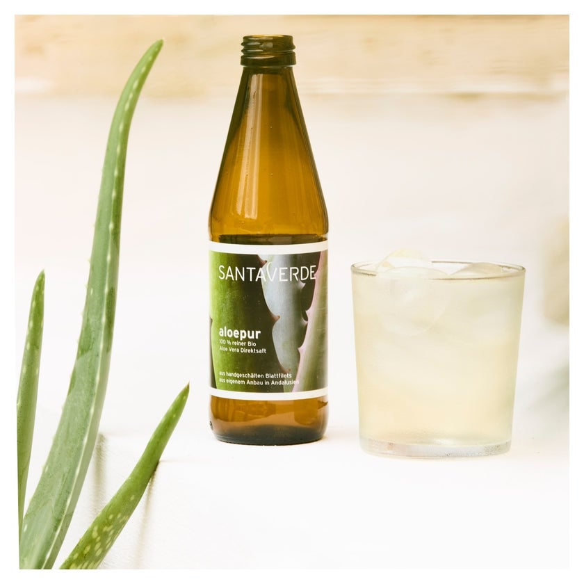 Aloe Vera Saft 100% reiner KbA Saft 330 ml gnstig kaufen | medpex