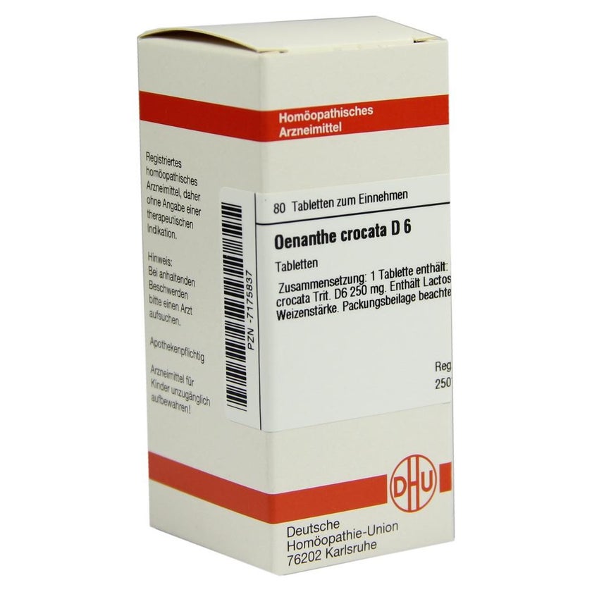 Oenanthe Crocata D 6 Tabletten 80 St
