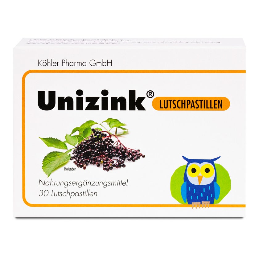Unizink Lutschpastillen 30 St