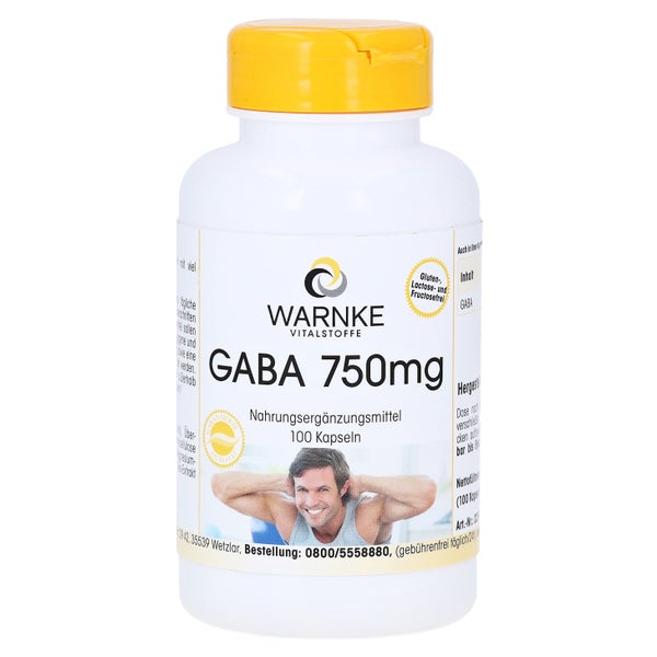 GABA 750 mg Kapseln 100 St