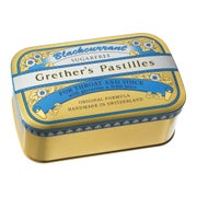Produktabbildung: Grethers Blackcurrant Silber zuckerfrei Pastillendose 440 g