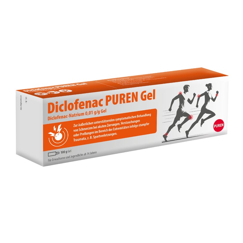 Diclofenac PUREN Gel 100 g