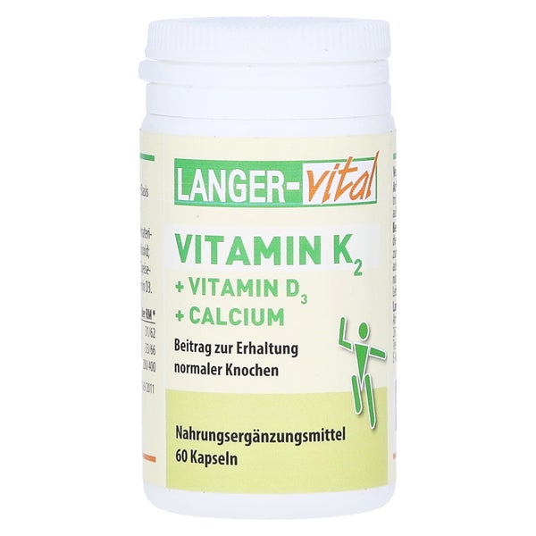 Vitamin K2+d3+calcium Kapseln 60 St