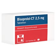 Bisoprolol-ct 2,5 mg Tabletten 100 St