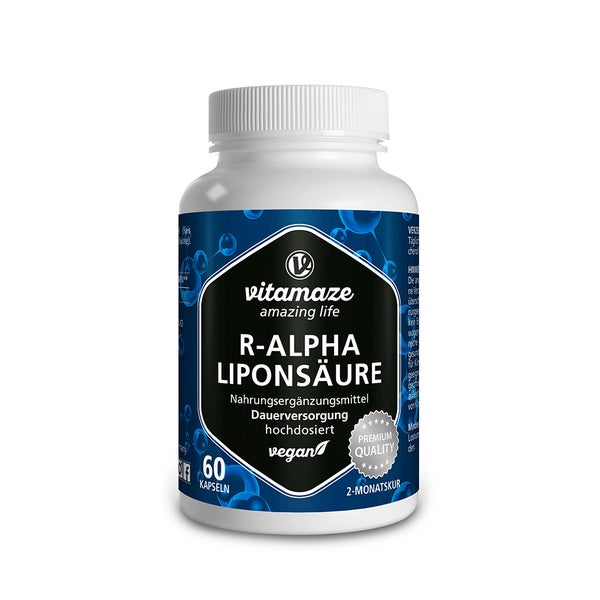 Vitamaze R-alpha-liponsäure 200 mg hochdosiert 60 St
