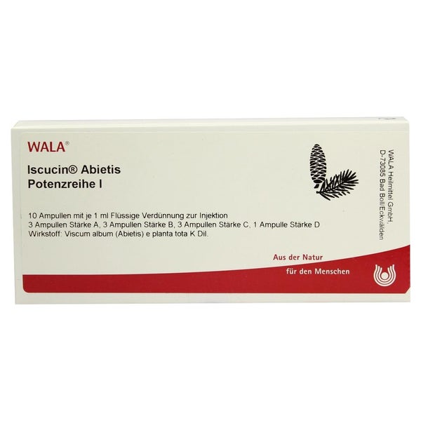 Iscucin Abietis Potenzreihe I Ampullen 10X1 ml