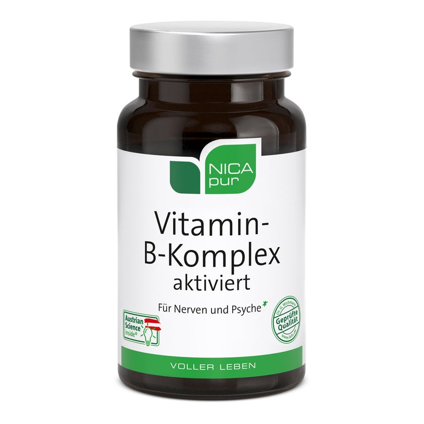 nicapur Vitamin-B-Komplex aktiviert 60 St