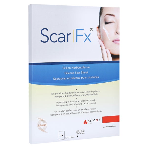 SCAR FX Silikon Narben Pflast.3,75x7,5cm 1 St