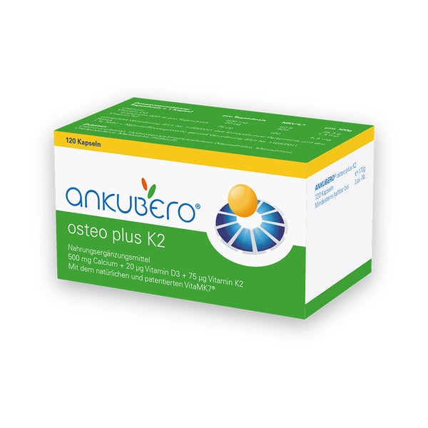 Ankubero Osteo plus K2 Kapseln 120 St
