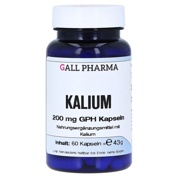 Kalium 200 mg GPH Kapseln 60 St