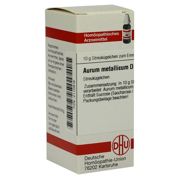 Aurum Metallicum D 30 Globuli 10 g