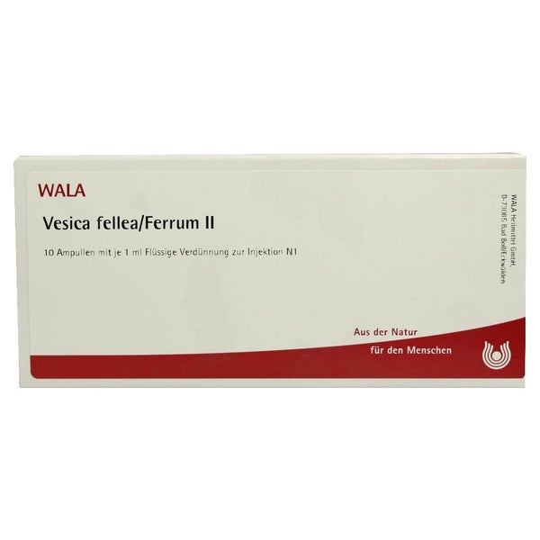 Vesica Fellea/ferrum II Ampullen 10X1 ml