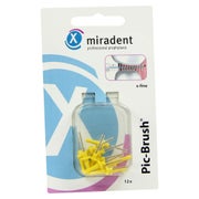 Miradent Interdentalbürsten Pic-Brush Ersatzbürsten x-fine gelb 12 St