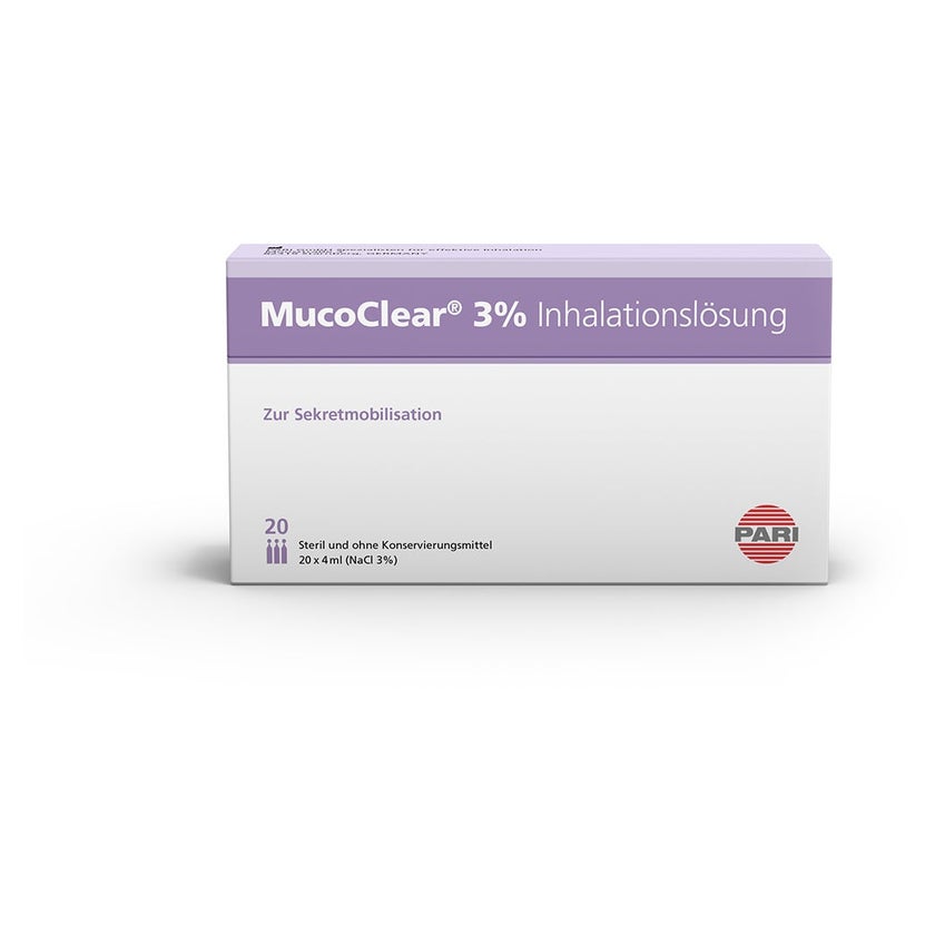 MucoClear 3% Inhalationslösung 20X4 ml