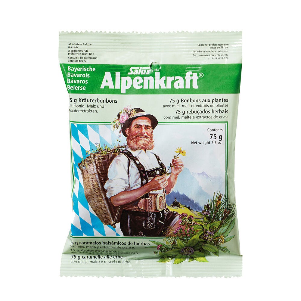 Alpenkraft Kräuterbonbons mit Honig+Malz 75 g