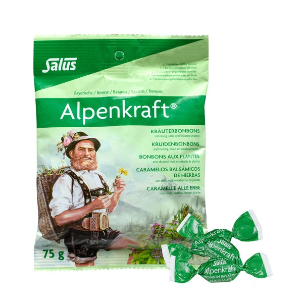 Alpenkraft Kräuterbonbons mit Honig+Malz 75 g