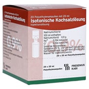 Kochsalzlösung 0,9% Plastikampullen Fresenius 20X20 ml