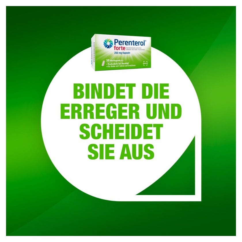 Perenterol forte 250 mg Kapseln 100 St