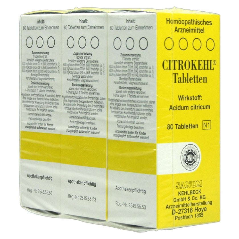 Citrokehl Tabletten 3X80 St