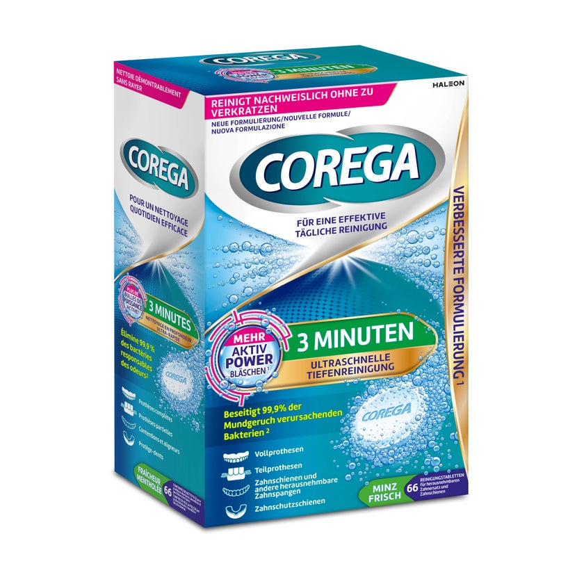 Corega 3 Minuten (Tabs) 66 St