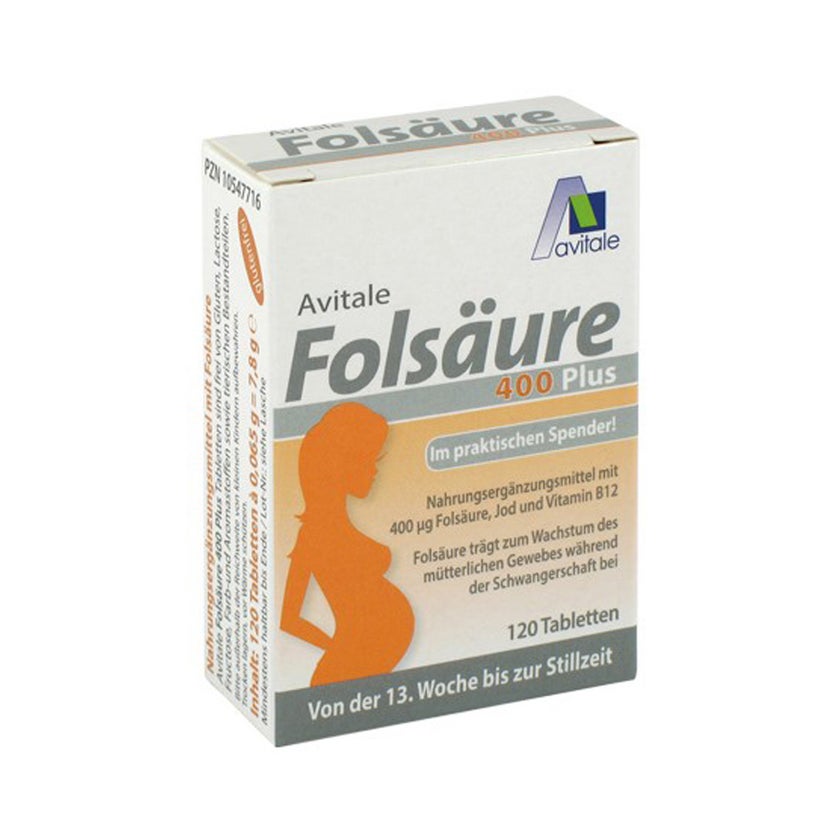 Avitale Folsäure 400 Plus 120 St