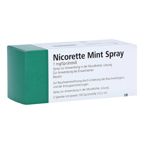 Nicorette Mint Spray 1 mg/Sprühstoß - Reimport 2 St